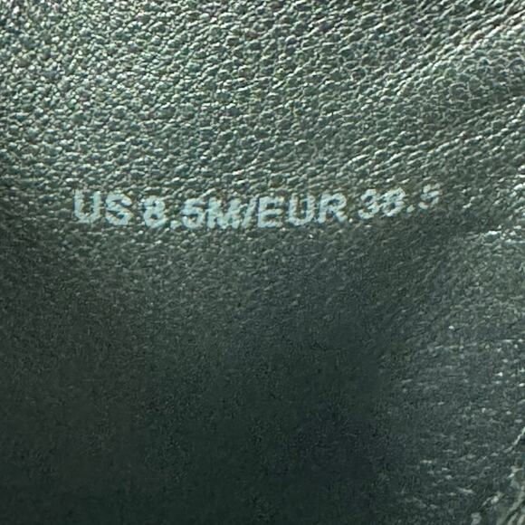 Vince Henderson Water Resistant Green Suede Chelsea Ankle Boot Size 8.5M US - Picture 8 of 9